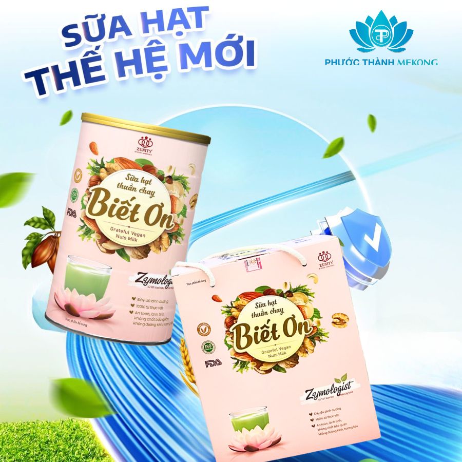 Sữa Hạt Biết Ơn